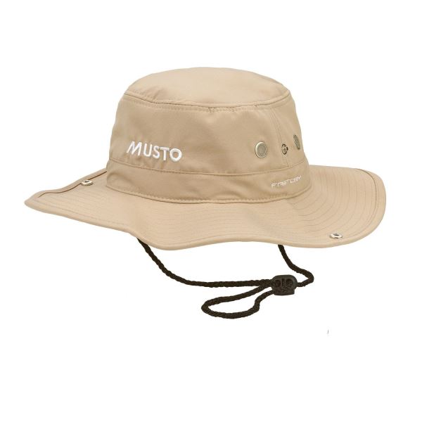 Musto Evo Fd Brimmed Hat Light Stone