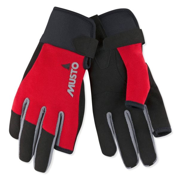 True Red Ess Sailing Lf Glove Musto