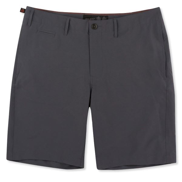 Musto Rib Uv Fd Short Charcoal