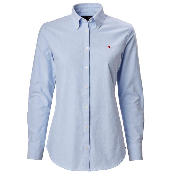 Pale Blue Women's Oxford Long-Sleeve Shirt Musto