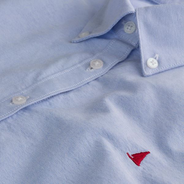 Pale Blue Women's Oxford Long-Sleeve Shirt Musto