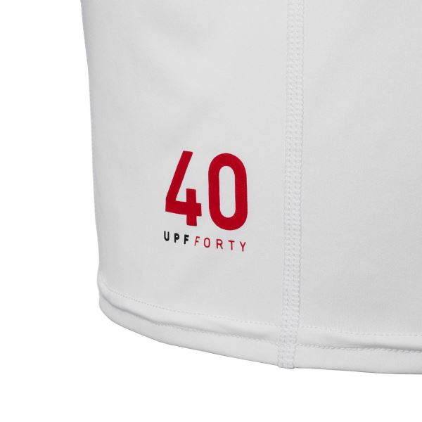 White Insignia Uv Fd Ls Tee Musto