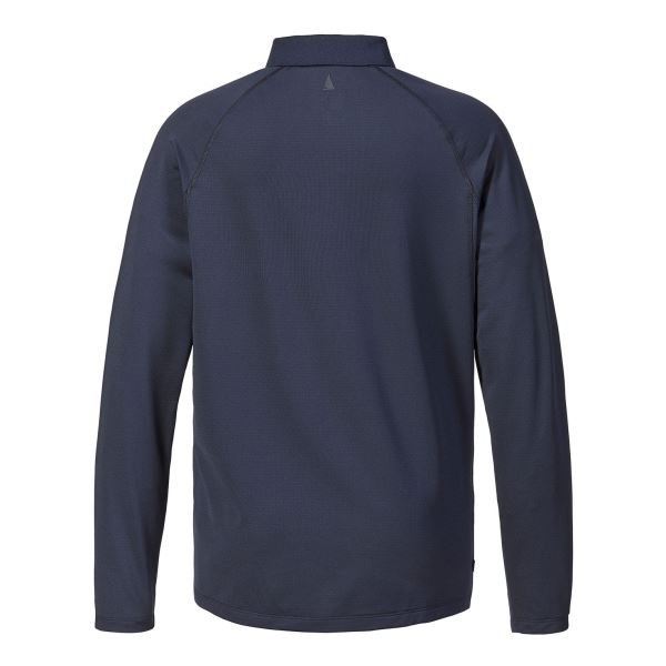 True Navy Evo Sunblock Ls Polo 2.0 Musto