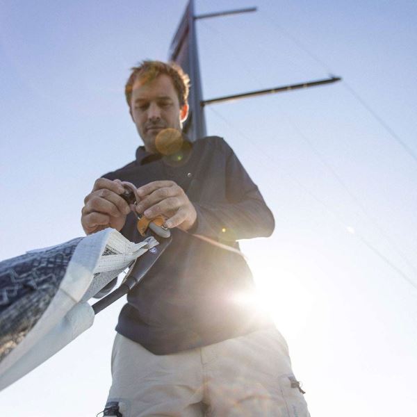 True Navy Evo Sunblock Ls Polo 2.0 Musto