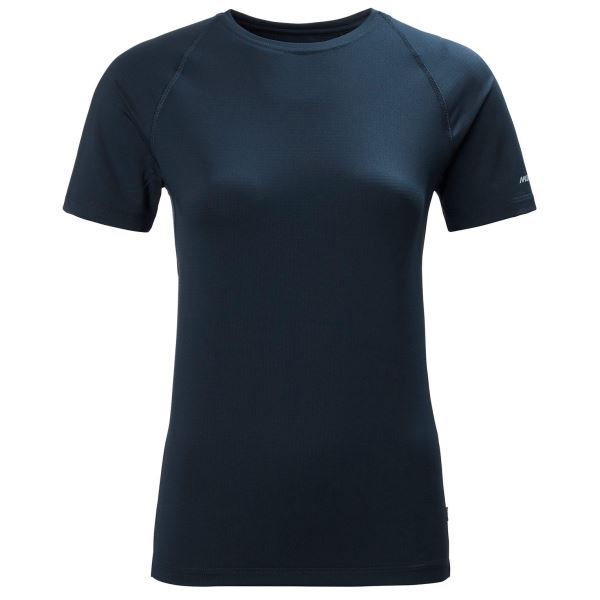 True Navy Musto Women's Evolution Sunblock Short-Sleeve T-Shirt 2.0