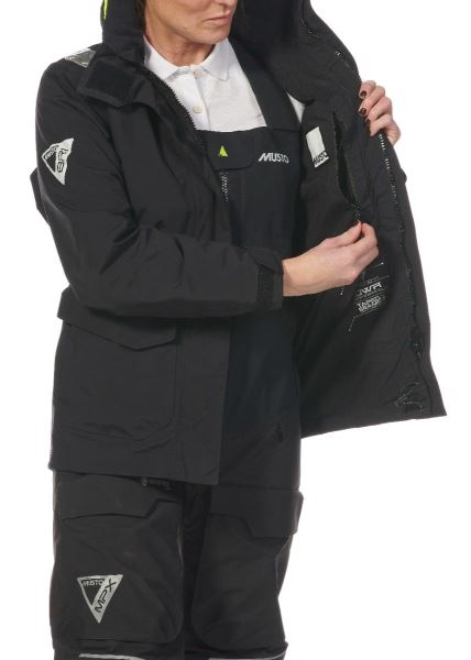 Women's Br1 Inshore Jacket Black Musto