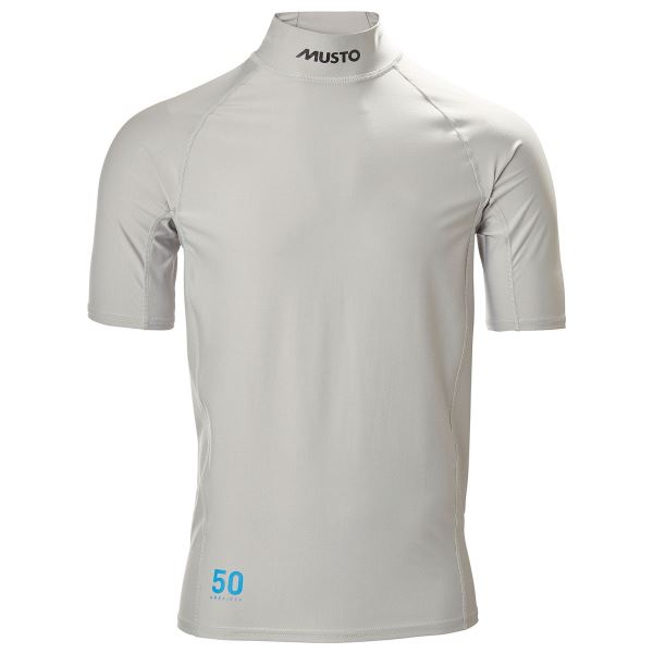 Sunblock Dynamic Ss Top Light Grey Musto