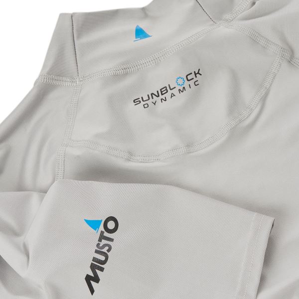 Sunblock Dynamic Ss Top Light Grey Musto