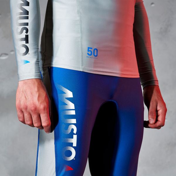 Musto Sunblock Dynamic Ls Top Light Grey