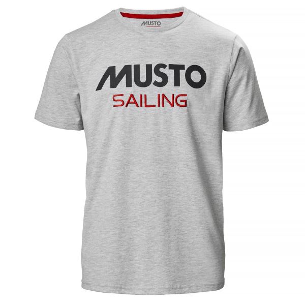 Musto Musto Tee Grey Melang Special
