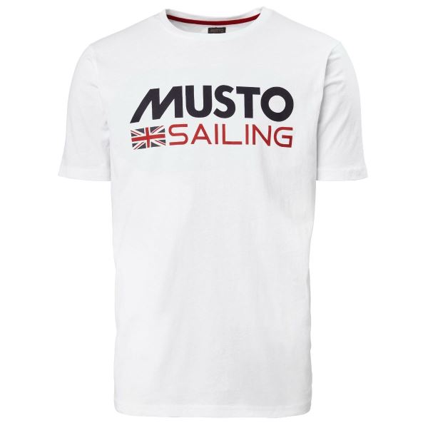 White Musto Musto Tee