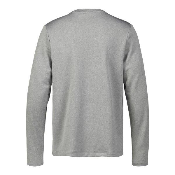 Grey Melang Musto Men's Essential Crew Sweat