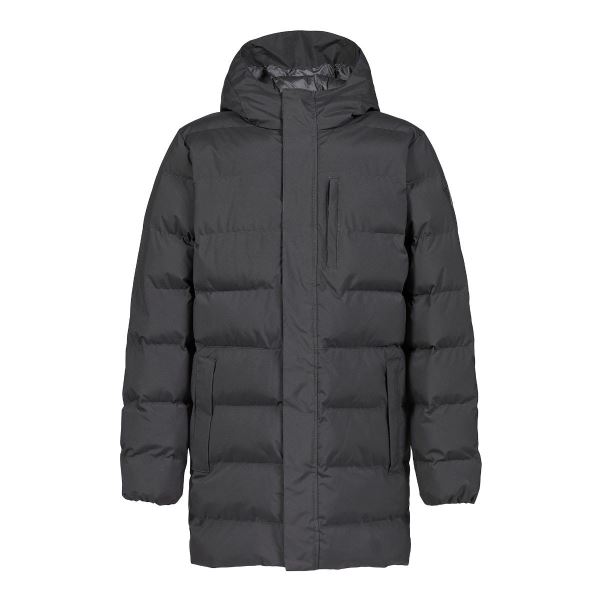 Black Musto Men's Marina Quilted Parka