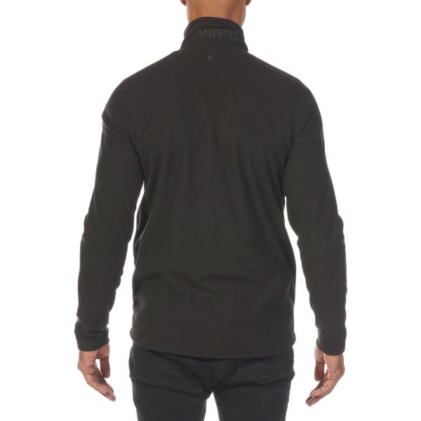Black Musto Men's Corsica Polartec 100Gm Fleece 2.0