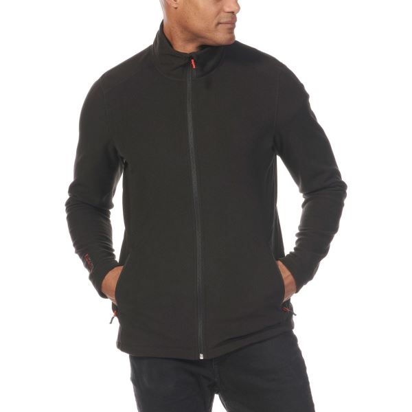 Black Musto Men's Corsica Polartec 100Gm Fleece 2.0