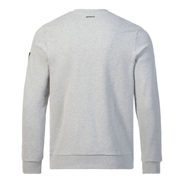 Musto Grey Melang Men's Marina Logo Sweat