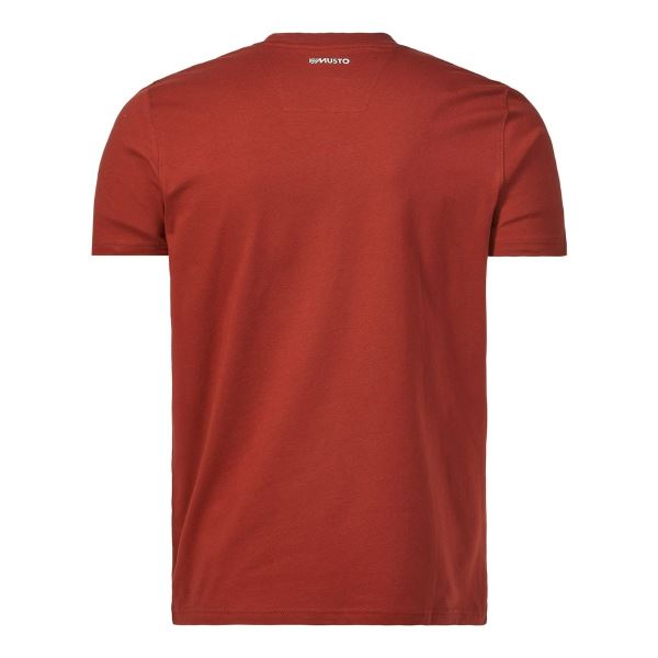 Musto Men's Marina Graphic Short-Sleeve Tee Burnt Henna