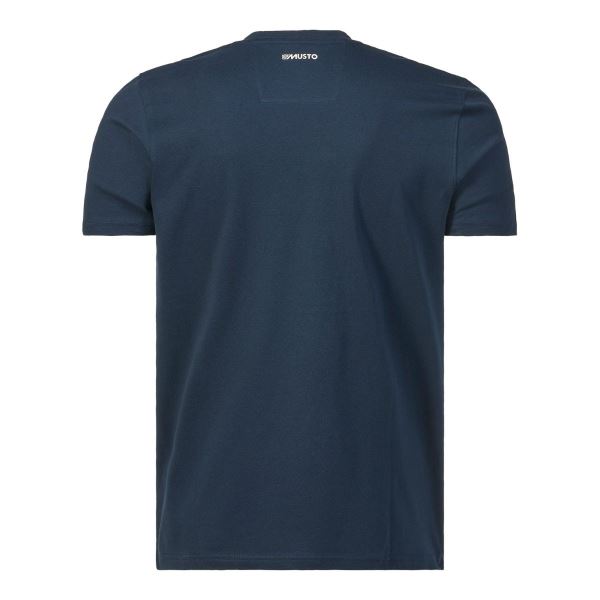 Navy Musto Men's Marina Graphic Short-Sleeve Tee