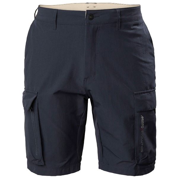 True Navy Men's Evolution Deck Uv Fast Dry Short Musto