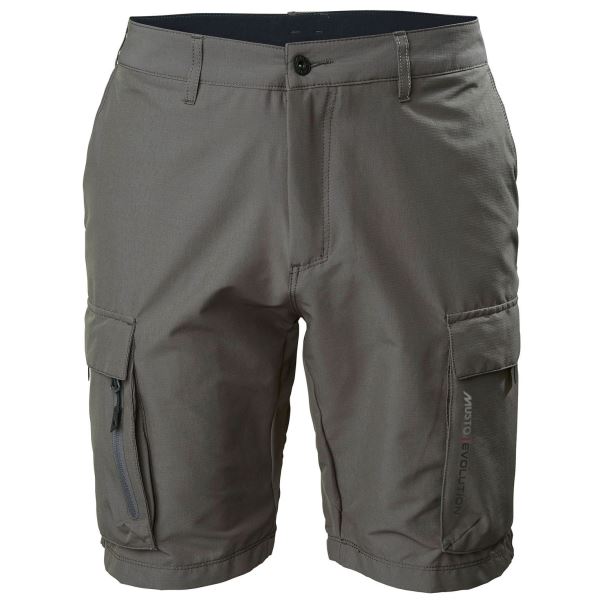 Men's Evolution Deck Uv Fast Dry Short Charcoal Musto