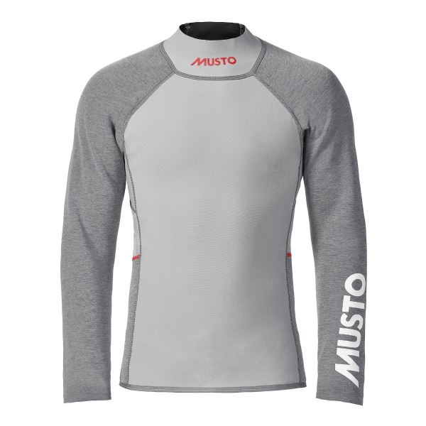 Musto Flexlite Vapour 1.0 Ls Top Grey Marl