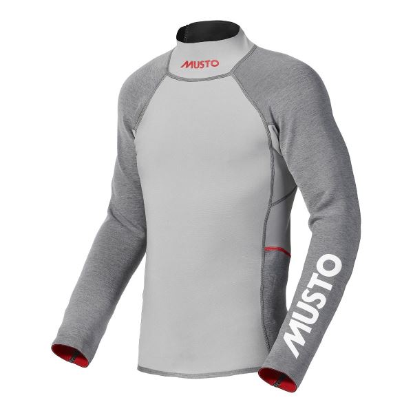 Musto Flexlite Vapour 1.0 Ls Top Grey Marl