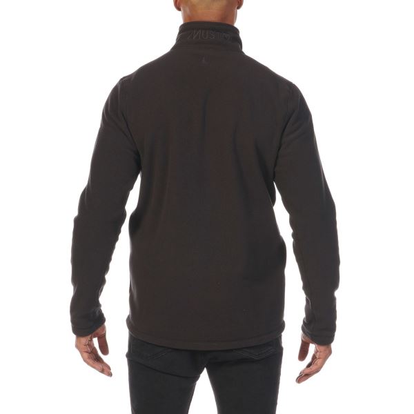 Black Musto Men's Corsica  Polartec 200Gm Fleece 2.0