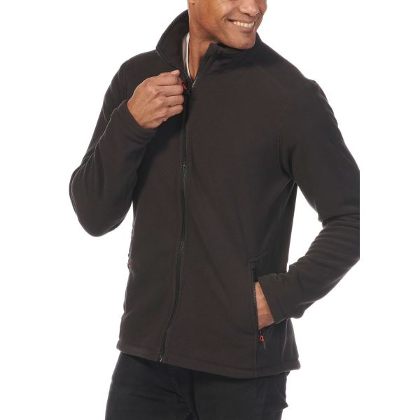 Black Musto Men's Corsica  Polartec 200Gm Fleece 2.0