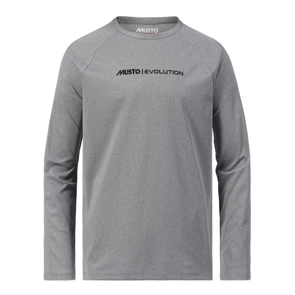 Men's Evolution Newport Osm E.Dye Long-Sleeve T-Shirt Platinum Musto
