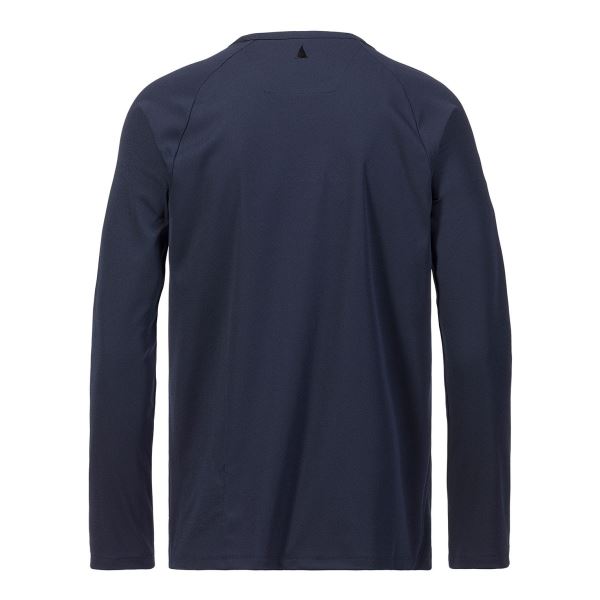Musto Navy Men's Evolution Newport Osm E.Dye Long-Sleeve T-Shirt