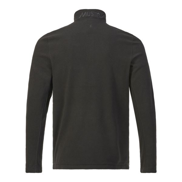 Black Musto Men's Corsica Polartec 100Gm Half Zip Fleece 2.0