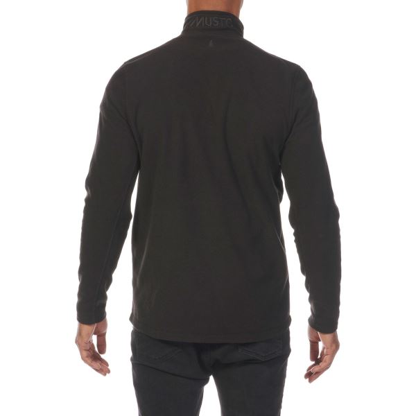 Black Musto Men's Corsica Polartec 100Gm Half Zip Fleece 2.0