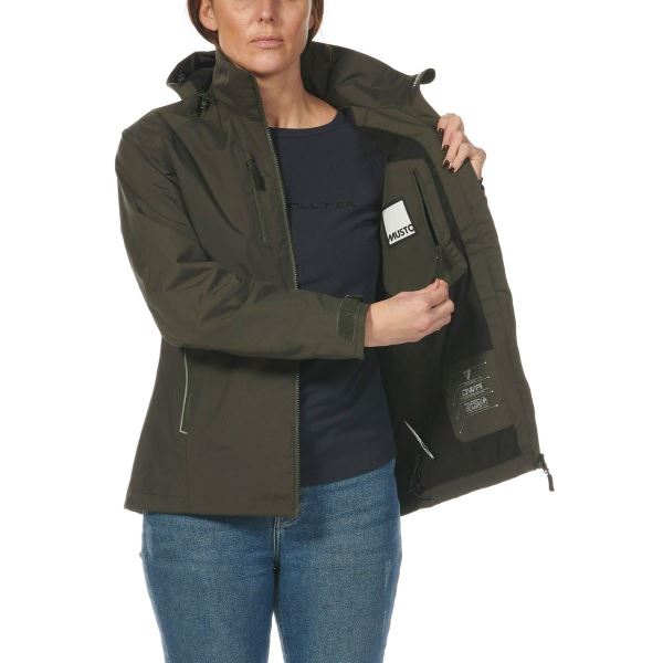 Musto Women's Sardinia Jkt 2.0 Field Green
