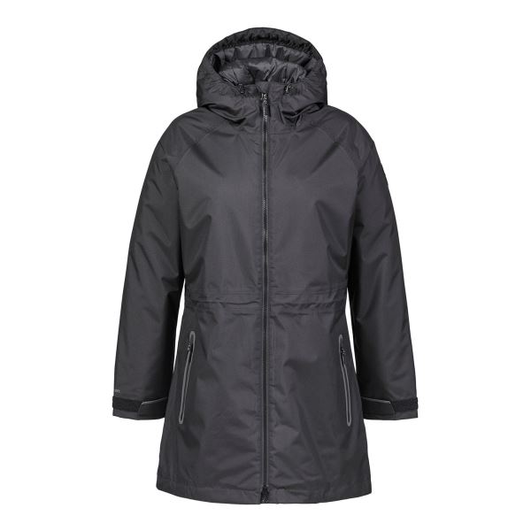 Black Musto Women's Corsica Long Primaloft Jacket