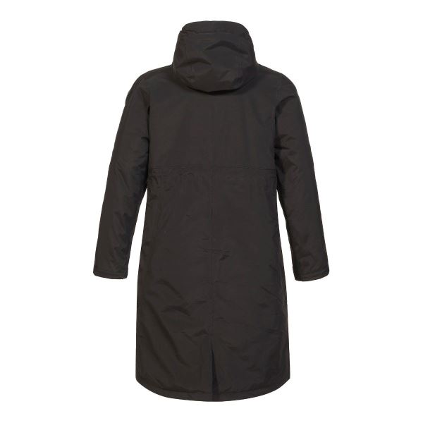 Black Women's Corsica Primaloft Longline Parka Musto