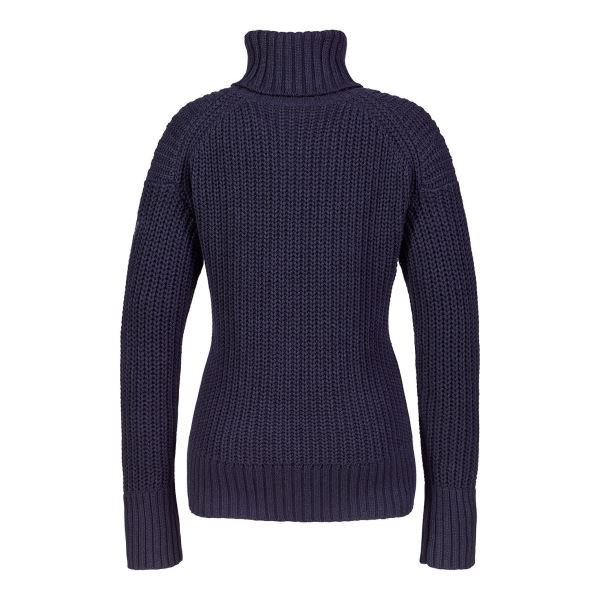 Navy Women's Marina Roll Neck Knit Musto
