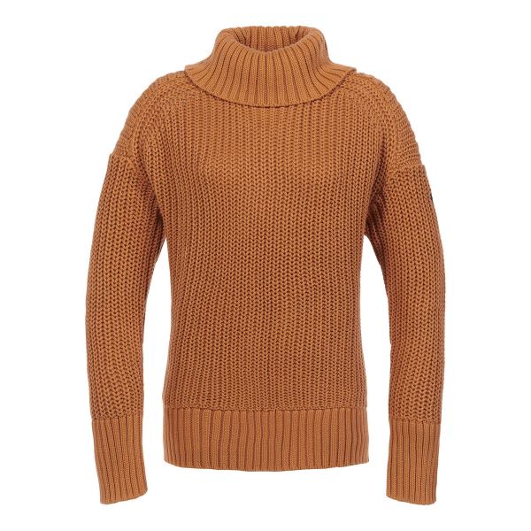 Women's Marina Roll Neck Knit Musto Brown Sugar