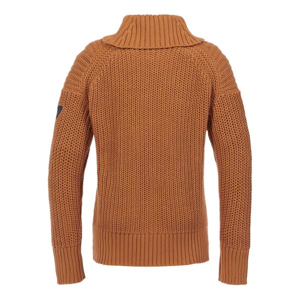 Women's Marina Roll Neck Knit Musto Brown Sugar