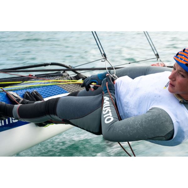 Musto Grey Marl W Flexlite Vapour 1.0 Long John