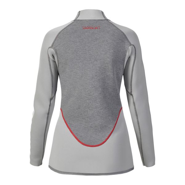 Musto W Flexlite Vapour 1.0 Ls Top Grey Marl