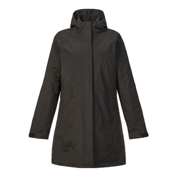 Black Musto Women's Marina Primaloft 3 In 1 Parka