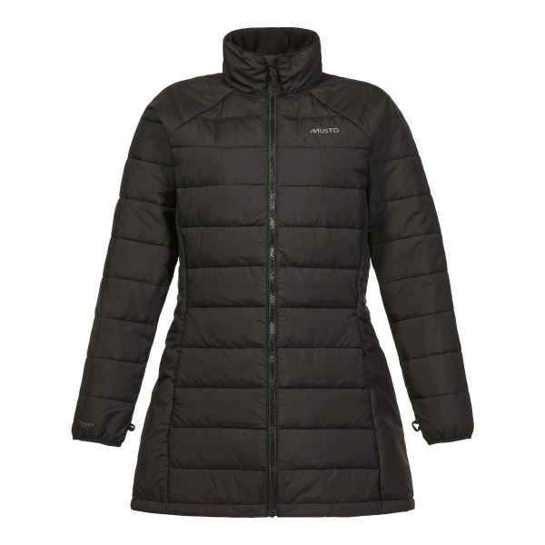 Black Musto Women's Marina Primaloft 3 In 1 Parka