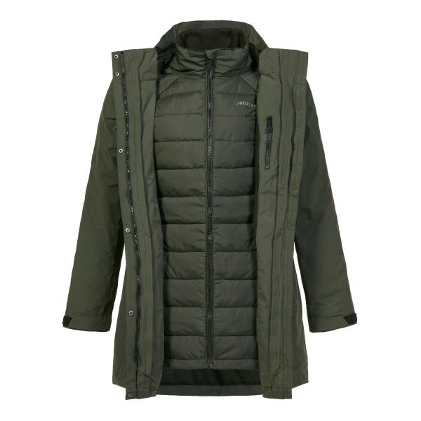 Field Green Women's Marina Primaloft 3 In 1 Parka Musto