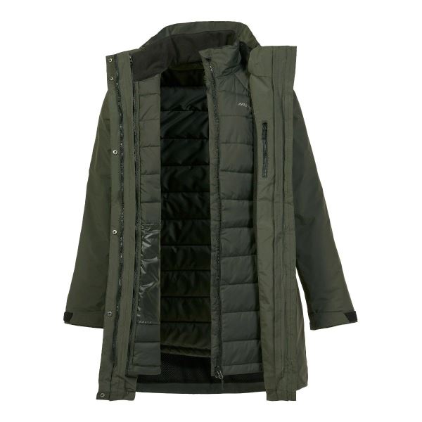 Field Green Women's Marina Primaloft 3 In 1 Parka Musto