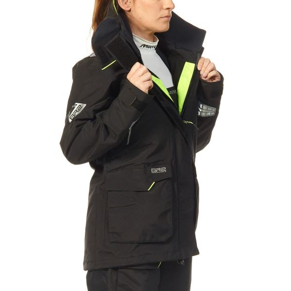 Black Musto Women's Br2 Offshore Jacket 2.0