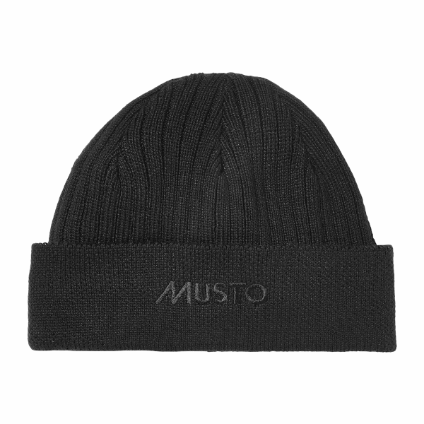Black Musto Marina Beanie