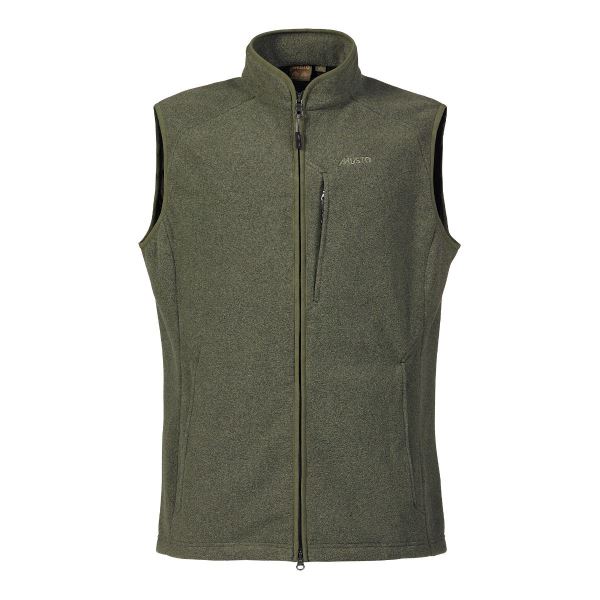 Musto Deep Green Men's Fenland Polartec Vest