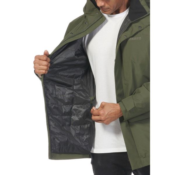 Musto Deep Green Men's Highland Gore-Tex Jacket 2.0