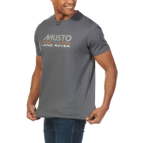 Turbulence Musto Men's Land Rover Logo Short-Sleeve Tee 2.0
