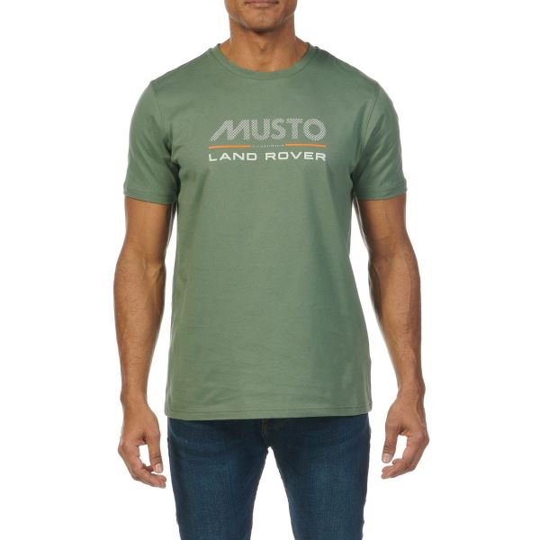 Pangea Gree Men's Land Rover Logo Short-Sleeve Tee 2.0 Musto
